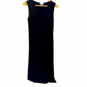 Kinross Black Sleeveless Lined Jersey Dress Size Medium